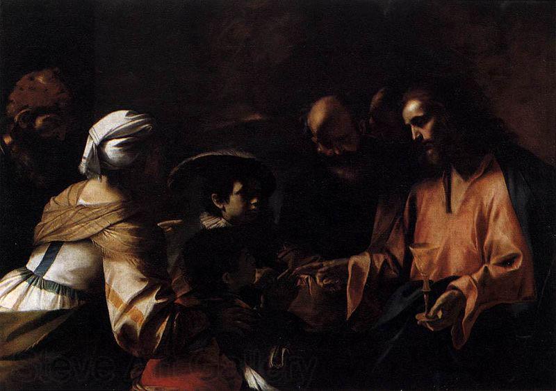 Mattia Preti A Mother Entrusting Her Sons to Christ, Spain oil painting art